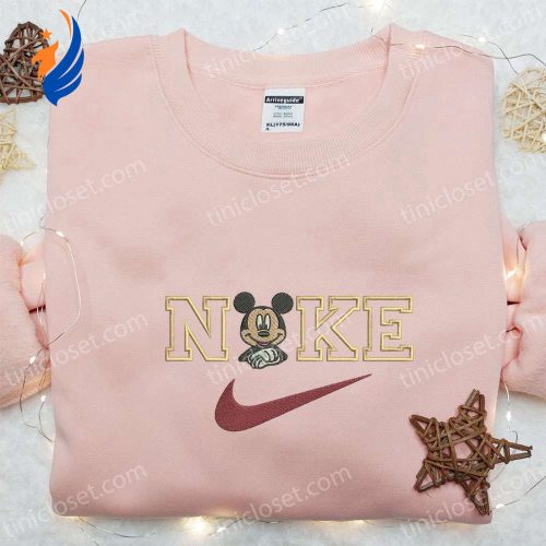 Nike x Baby Mickey Embroidered Sweatshirt: Disney Shirt for the Best Gift Ideas