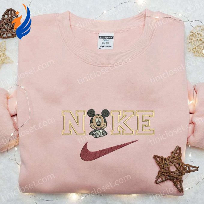 Nike x Baby Mickey Embroidered Sweatshirt: Disney Shirt for the Best Gift Ideas