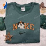 Nike x Ghost Mickey Mouse Embroidered Shirt: Disney Halloween Inspired Apparel Nike x Ghost Mickey Mouse Embroidered Shirt: Disney Halloween Inspired Apparel