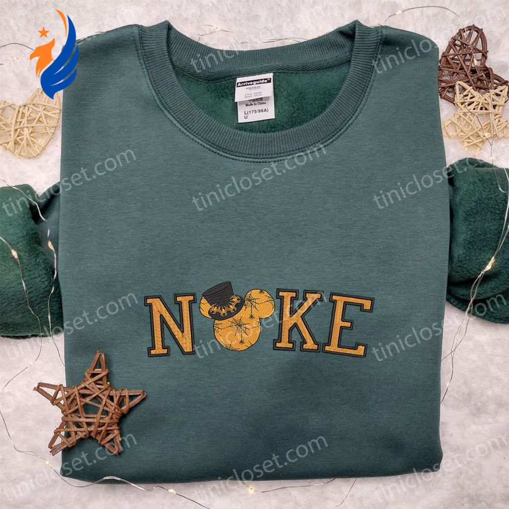 Spooky Style Alert: Nike x Halloween Mickey Mouse Head Shirt Disney Hoodie & Nike Inspired Sweatshirt Spooky Style Alert: Nike x Halloween Mickey Mouse Head Shirt Disney Hoodie & Nike Inspired Sweatshirt