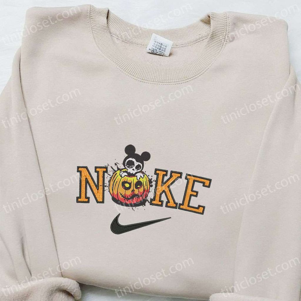 Spooky Style: Nike x Halloween Mickey Pumpkin Embroidered Shirt – Disney Inspired Halloween Apparel Spooky Style: Nike x Halloween Mickey Pumpkin Embroidered Shirt – Disney Inspired Halloween Apparel