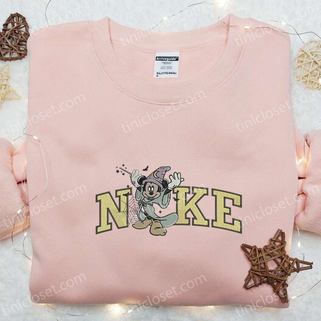 Spook up your style with Nike x Halloween Mickey Witch Shirt Disney Hoodie and Inspired Sweatshirt! Spook up your style with Nike x Halloween Mickey Witch Shirt Disney Hoodie and Inspired Sweatshirt!
