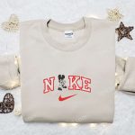 Exclusive Nike x Karate Mickey & Disney Characters Embroidered Shirt: Customized Style!