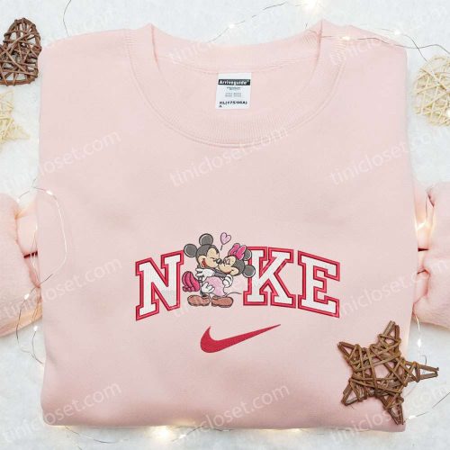 Nike x Mickey And Minnie Loving Embroidered Shirt & Disney Characters Hoodie: Best Valentine’s Day Gift Ideas