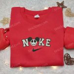 Nike x Mickey Jack Skellington Embroidered Shirt – Disney Halloween Inspired Design for the Ultimate Fan Nike x Mickey Jack Skellington Embroidered Shirt – Disney Halloween Inspired Design for the Ultimate Fan