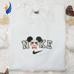 Nike x Mickey Jigsaw Stitch Embroidered Shirt: Disney Halloween Inspired & Nike Inspired Designs Nike x Mickey Jigsaw Stitch Embroidered Shirt: Disney Halloween Inspired & Nike Inspired Designs