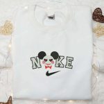 Nike x Mickey Jigsaw Stitch Embroidered Shirt: Disney Halloween Inspired & Nike Inspired Designs Nike x Mickey Jigsaw Stitch Embroidered Shirt: Disney Halloween Inspired & Nike Inspired Designs