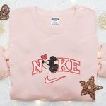 Nike x Mickey Kiss Heart Embroidered Shirt & Disney Characters Hoodie: Perfect Valentine’s Day Gift Ideas