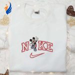 Nike x Mickey Mouse American Embroidered Shirt & Disney Characters Hoodie: Perfect National Day Gift Ideas Nike x Mickey Mouse American Embroidered Shirt & Disney Characters Hoodie: Perfect National Day Gift Ideas