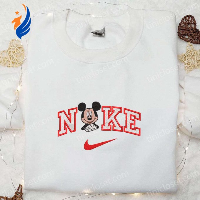 Nike x Mickey Mouse Embroidered Shirt & Disney Characters Hoodie: Best Gift Ideas for Disney Fans Nike x Mickey Mouse Embroidered Shirt & Disney Characters Hoodie: Best Gift Ideas for Disney Fans