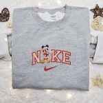 Nike x Mickey Mouse Santa Embroidered Sweatshirt: Disney Christmas Gift Idea Nike x Mickey Mouse Santa Embroidered Sweatshirt: Disney Christmas Gift Idea