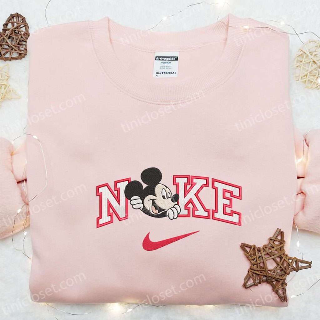 Shop Nike x Mickey Mouse Smile Embroidered Shirt & Disney Characters Hoodie – Perfect Gift Ideas Shop Nike x Mickey Mouse Smile Embroidered Shirt & Disney Characters Hoodie – Perfect Gift Ideas