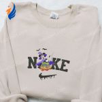 Nike x Mickey Mouse Witch Bat Sweatshirt Disney Characters T-shirt Custom Nike Embroidered Hoodie Nike x Mickey Mouse Witch Bat Sweatshirt Disney Characters T-shirt Custom Nike Embroidered Hoodie
