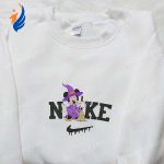 Nike x Mickey Mouse Witch Sweatshirt & Disney Characters T-shirt: Embroidered Magic with Nike Inspired Hoodie Nike x Mickey Mouse Witch Sweatshirt & Disney Characters T-shirt: Embroidered Magic with Nike Inspired Hoodie