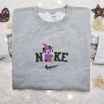 Nike x Mickey Mouse Witch Sweatshirt & Disney Characters T-shirt: Embroidered Magic with Nike Inspired Hoodie Nike x Mickey Mouse Witch Sweatshirt & Disney Characters T-shirt: Embroidered Magic with Nike Inspired Hoodie