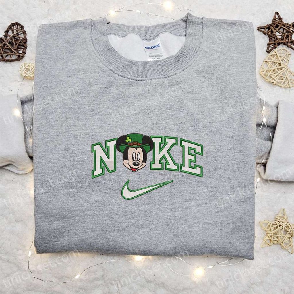 Disney Characters Embroidered Shirt & Hoodie: Nike x Mickey St Patrick?s Day Collection – Best Holiday Gift Ideas Disney Characters Embroidered Shirt & Hoodie: Nike x Mickey St Patrick?s Day Collection – Best Holiday Gift Ideas