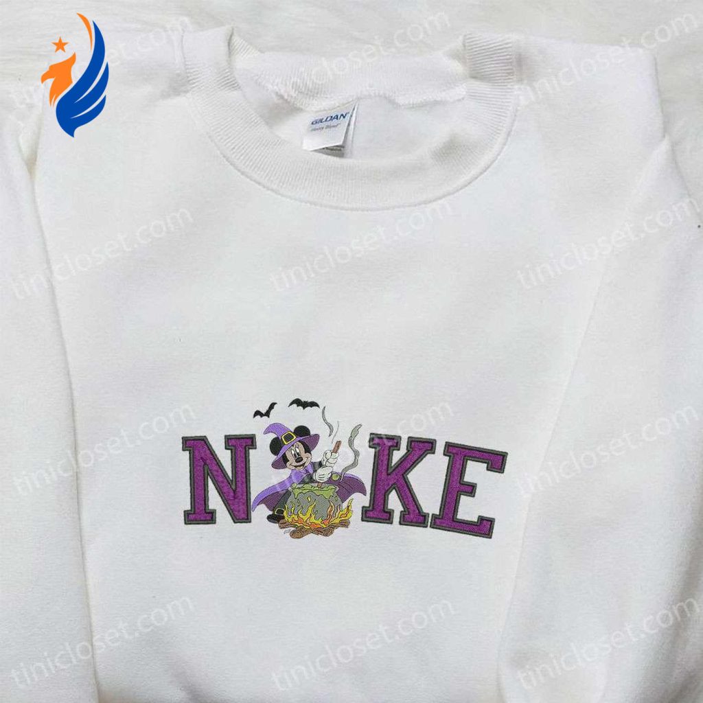 Spooktacular Nike x Mickey Witch Shirt Disney Halloween Hoodie & Inspired Sweatshirt Spooktacular Nike x Mickey Witch Shirt Disney Halloween Hoodie & Inspired Sweatshirt
