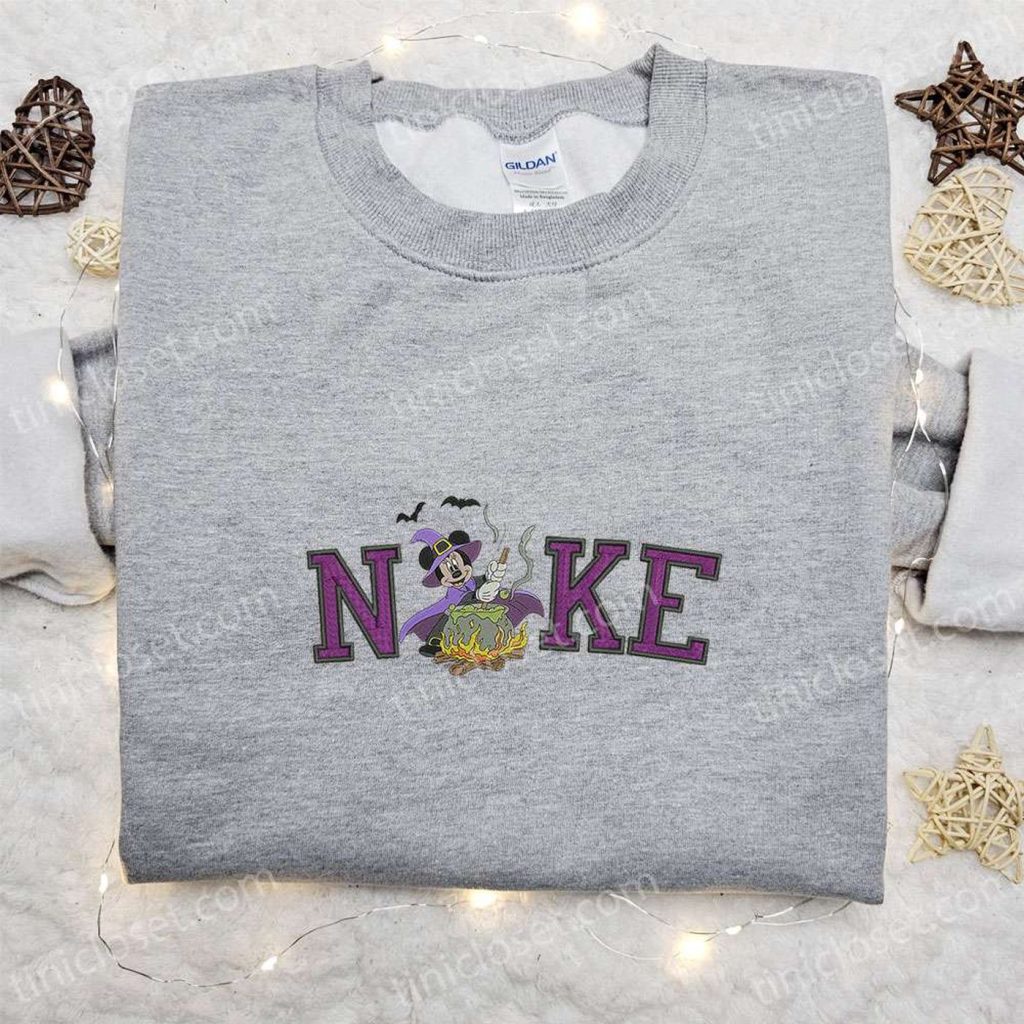 Spooktacular Nike x Mickey Witch Shirt Disney Halloween Hoodie & Inspired Sweatshirt Spooktacular Nike x Mickey Witch Shirt Disney Halloween Hoodie & Inspired Sweatshirt