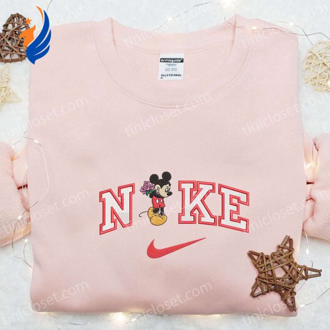 Nike x Mickey Embroidered Shirt & Disney Characters Hoodie: Best Valentine’s Day Gift Ideas with Flowers Nike x Mickey Embroidered Shirt & Disney Characters Hoodie: Best Valentine’s Day Gift Ideas with Flowers