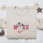 Disney Nike x Oogie Boogie Mickey Mouse Embroidered Shirt – Best Family Gift Disney Nike x Oogie Boogie Mickey Mouse Embroidered Shirt – Best Family Gift