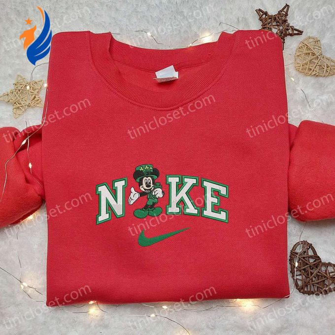 St Patrick s Day Nike x Patrick Balloon Mickey & Disney Characters Embroidered Shirt: Fun and Festive Apparel St Patrick s Day Nike x Patrick Balloon Mickey & Disney Characters Embroidered Shirt: Fun and Festive Apparel