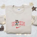 Nike x Pirate Cruise Mickey Embroidered Shirt – Disney Characters Inspired Design for Stylish Nike Shirt
