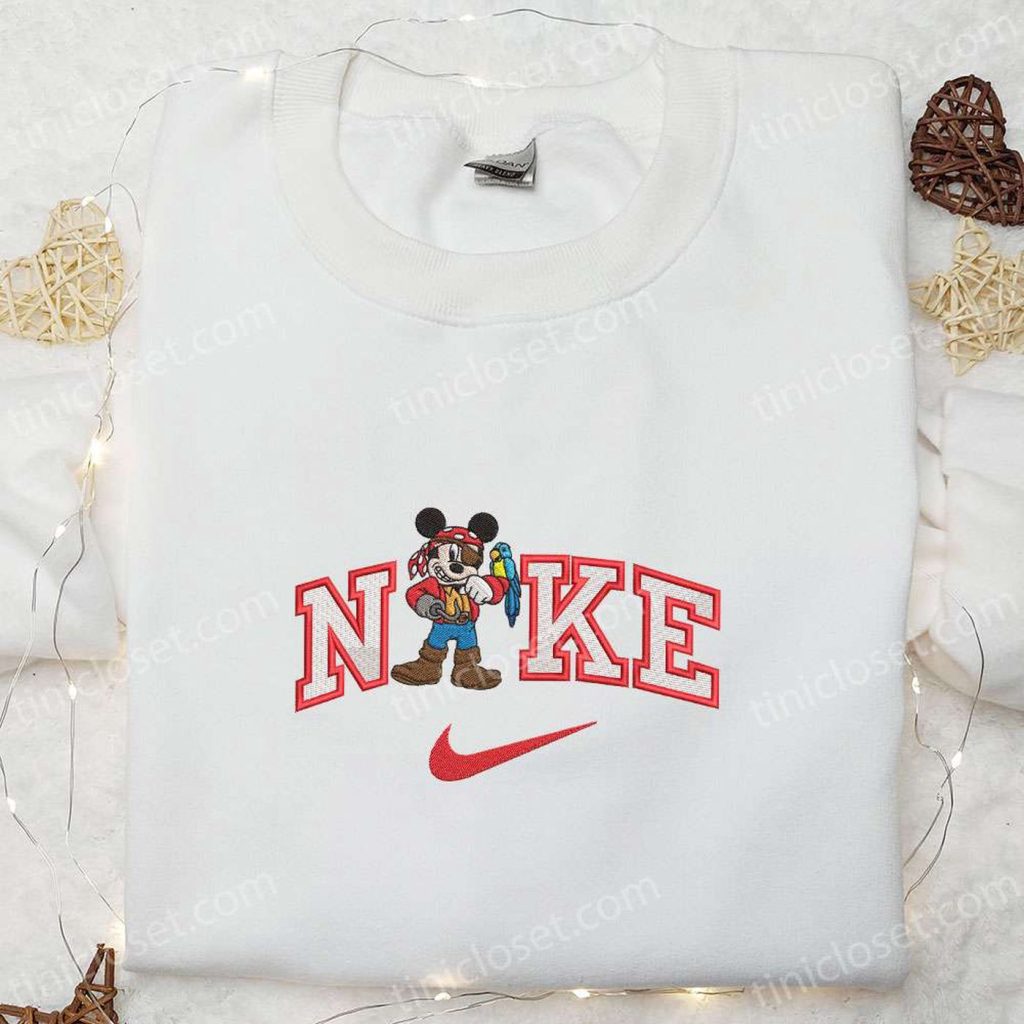 Nike x Pirate Cruise Mickey Embroidered Shirt – Disney Characters Inspired Design for Stylish Nike Shirt Nike x Pirate Cruise Mickey Embroidered Shirt – Disney Characters Inspired Design for Stylish Nike Shirt