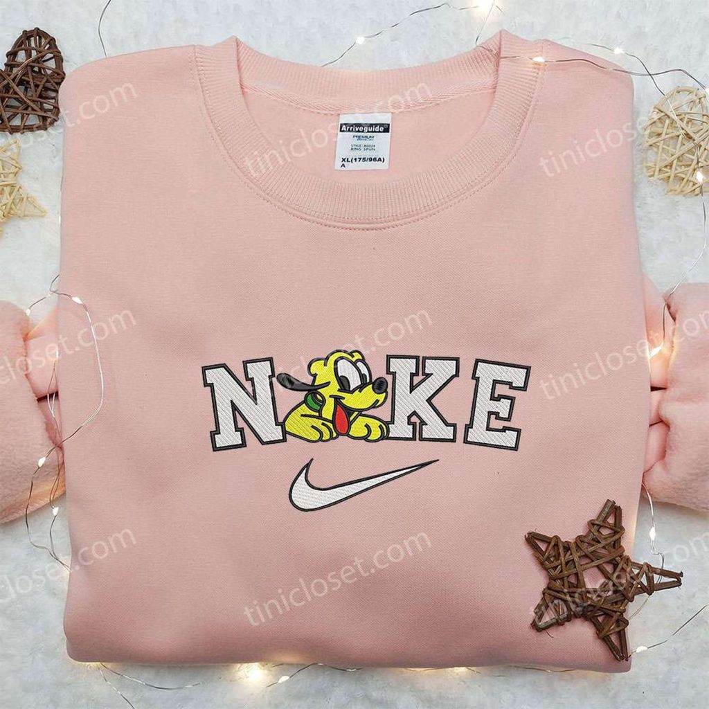 Disney x Nike Embroidered Sweatshirt & Shirt Collection – Mickey Mouse & Pluto Inspired Designs Disney x Nike Embroidered Sweatshirt & Shirt Collection – Mickey Mouse & Pluto Inspired Designs