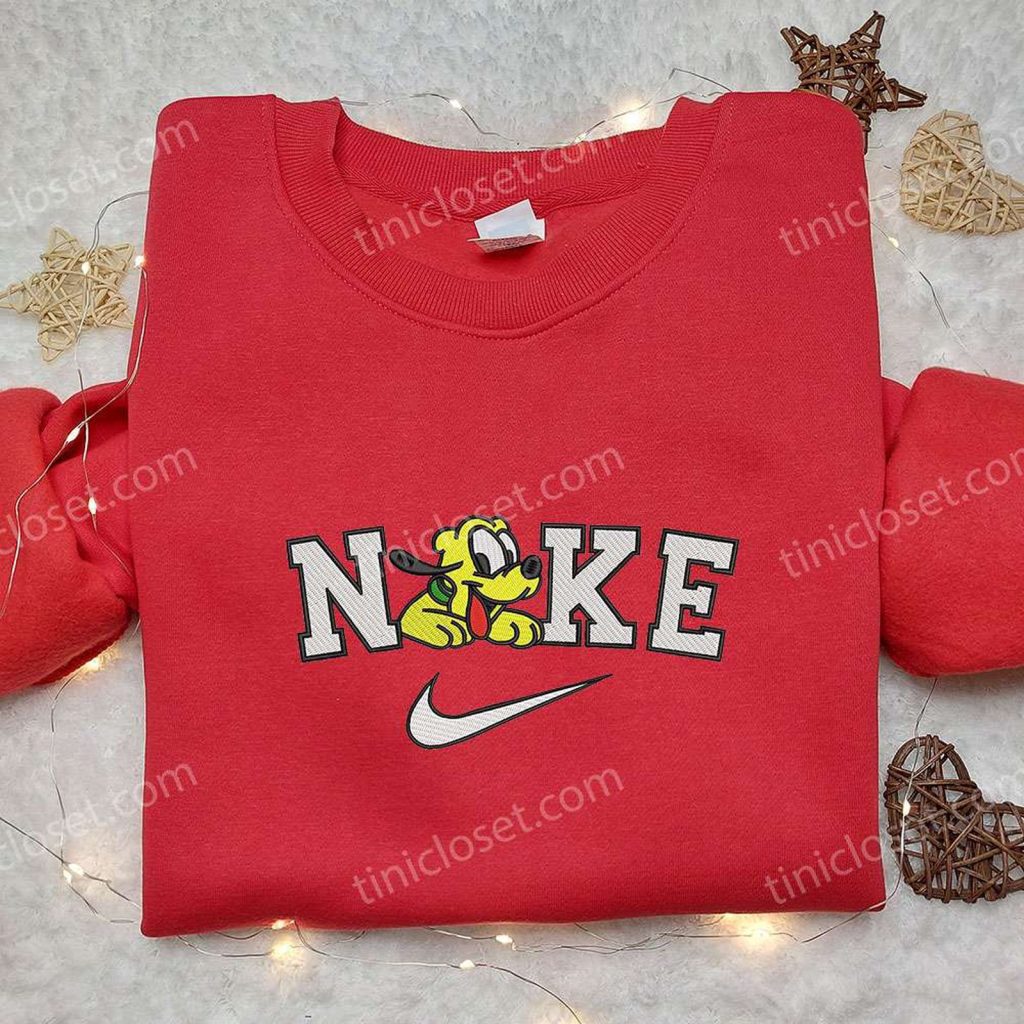 Disney x Nike Embroidered Sweatshirt & Shirt Collection – Mickey Mouse & Pluto Inspired Designs Disney x Nike Embroidered Sweatshirt & Shirt Collection – Mickey Mouse & Pluto Inspired Designs