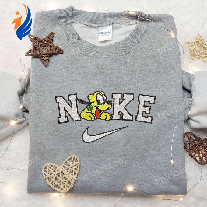Disney x Nike Embroidered Sweatshirt & Shirt Collection – Mickey Mouse & Pluto Inspired Designs