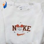 Nike x Sally Mickey Head Embroidered Shirt Nightmare Before Christmas Characters T-shirt Nike Inspired Sweatshirt Nike x Sally Mickey Head Embroidered Shirt Nightmare Before Christmas Characters T-shirt Nike Inspired Sweatshirt