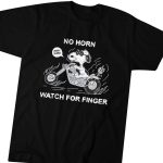 No Horn Watch for Finger Snoopy T-shirt: Fun and Quirky Design for Dog Lovers! No Horn Watch for Finger Snoopy T-shirt: Fun and Quirky Design for Dog Lovers!