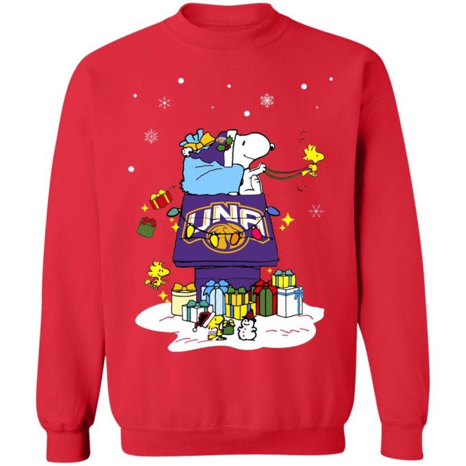 Get Festive with North Alabama Lions Santa Snoopy Shirt – Wish You a Merry Christmas!