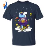 Get Festive with North Alabama Lions Santa Snoopy Shirt – Wish You a Merry Christmas!