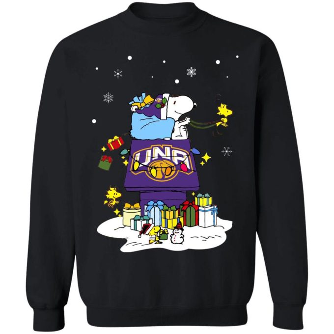 Get Festive with North Alabama Lions Santa Snoopy Shirt – Wish You a Merry Christmas!