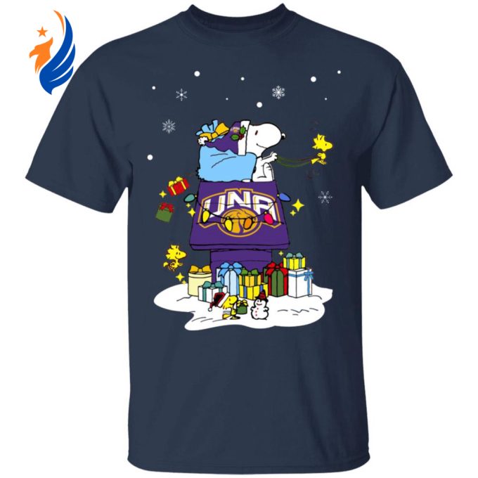 Get Festive with North Alabama Lions Santa Snoopy Shirt – Wish You a Merry Christmas!