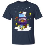 Get Festive with North Alabama Lions Santa Snoopy Shirt – Wish You a Merry Christmas!