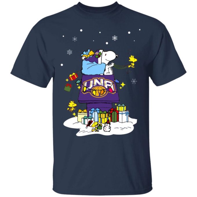 Get Festive with North Alabama Lions Santa Snoopy Shirt – Wish You a Merry Christmas!