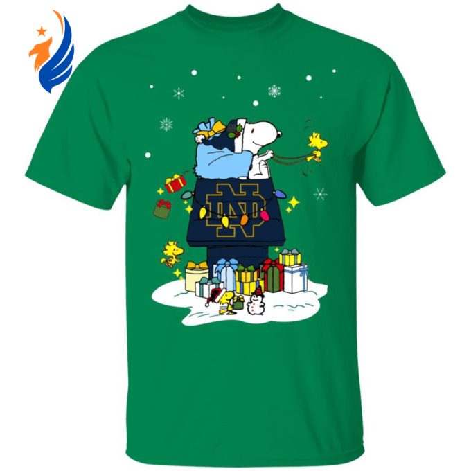 Get Festive with Notre Dame Fighting Irish Santa Snoopy Shirt – Perfect for a Merry Christmas! Get Festive with Notre Dame Fighting Irish Santa Snoopy Shirt – Perfect for a Merry Christmas!
