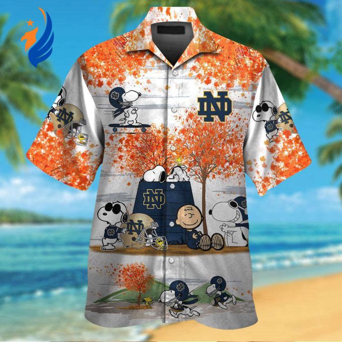 Notre Dame Fighting Irish & Snoopy Hawaiian Shirt #3: Stylish & Unique College Sports Apparel Notre Dame Fighting Irish & Snoopy Hawaiian Shirt #3: Stylish & Unique College Sports Apparel
