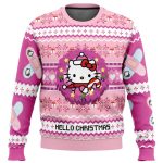 Nysekai “Hello Christmas Hello Kitty Ugly” Christmas Sweater – Gift for Men Women – Gift for Men Women Nysekai “Hello Christmas Hello Kitty Ugly” Christmas Sweater – Gift for Men Women – Gift for Men Women
