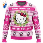 Nysekai “Hello Kitty is Coming to Town Ugly” Christmas Sweater – Gift for Men Women – Gift for Men Women Nysekai “Hello Kitty is Coming to Town Ugly” Christmas Sweater – Gift for Men Women – Gift for Men Women