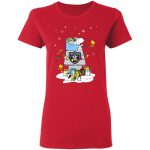 Oakland Raiders Santa Snoopy Christmas Shirt: Spread Holiday Cheer with this Festive NFL Apparel Oakland Raiders Santa Snoopy Christmas Shirt: Spread Holiday Cheer with this Festive NFL Apparel