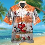 Show Your Team Spirit with Ohio State Buckeyes & Snoopy Hawaiian Shirt #3 – Limited Edition College Fanwear