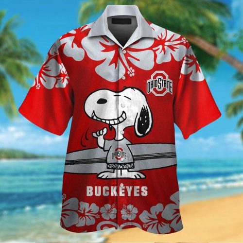 Stylish Ohio State Buckeyes & Snoopy Hawaiian Shirt – Show Your Team Spirit with this Unique Garment! Stylish Ohio State Buckeyes & Snoopy Hawaiian Shirt – Show Your Team Spirit with this Unique Garment!
