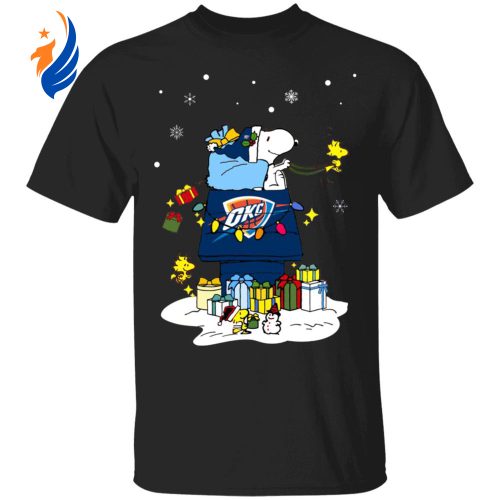Get Festive with Oklahoma City Thunder Santa Snoopy Christmas Shirt – Spread Holiday Cheer! Get Festive with Oklahoma City Thunder Santa Snoopy Christmas Shirt – Spread Holiday Cheer!