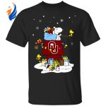 Spread Holiday Cheer with Oklahoma Sooners Santa Snoopy Christmas Shirt
