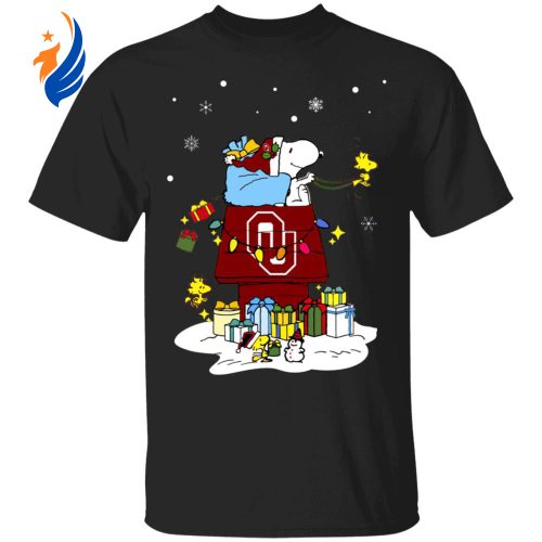 Spread Holiday Cheer with Oklahoma Sooners Santa Snoopy Christmas Shirt Spread Holiday Cheer with Oklahoma Sooners Santa Snoopy Christmas Shirt