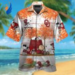 Shop the Trendy Oklahoma Sooners & Snoopy Hawaiian Shirt – Perfect for Fans and Summer Fun!
