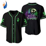 Get Spooky with the Oogie Boogie Welcome To Nightmare Baseball Jersey – Limited Edition Design